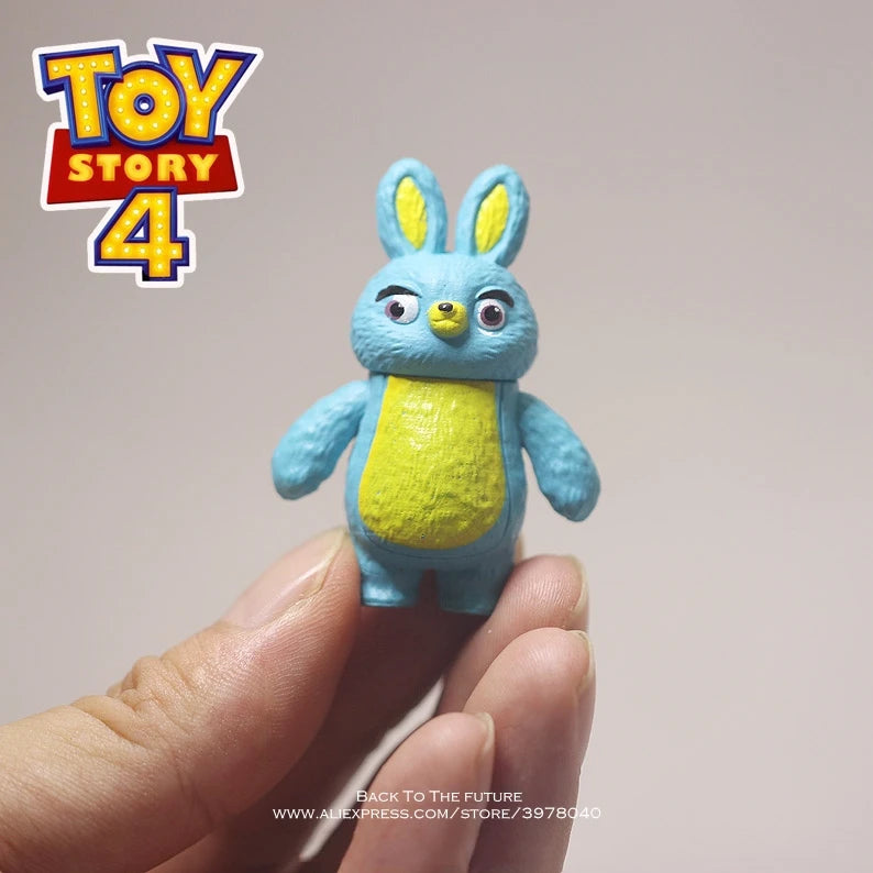 Disney Toy Story 4 Woody & Buzz Lightyear Q Version Mini Figures