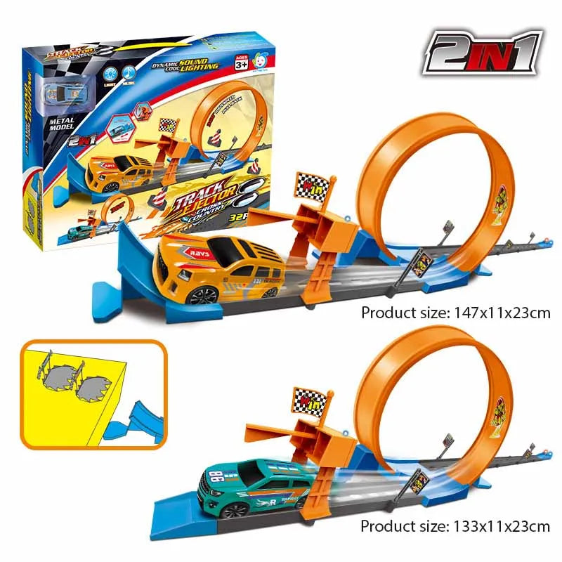 AccessOfJoy Stunt Speed Track Set