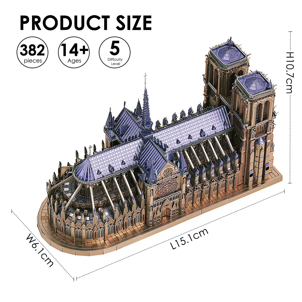 Piececool 3D Metal Puzzle