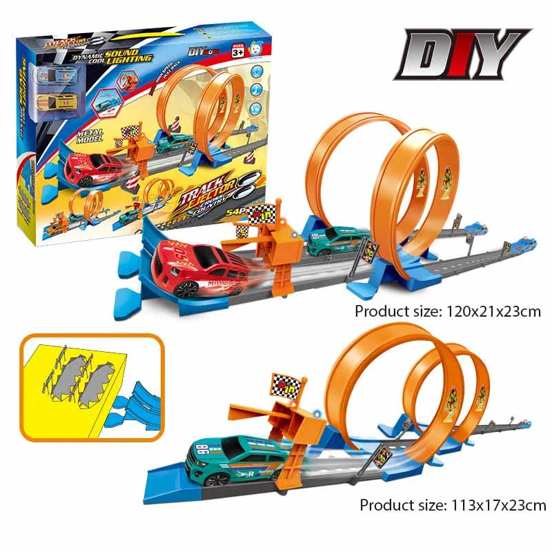 AccessOfJoy Stunt Speed Track Set