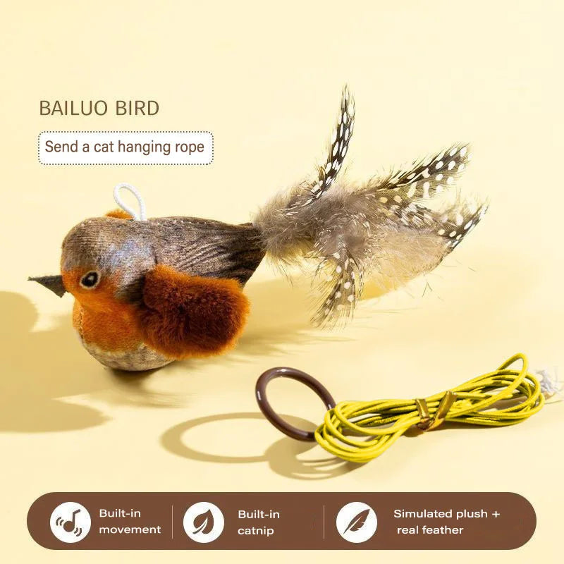 AccessOfJoy Realistic Bird Cat Toy