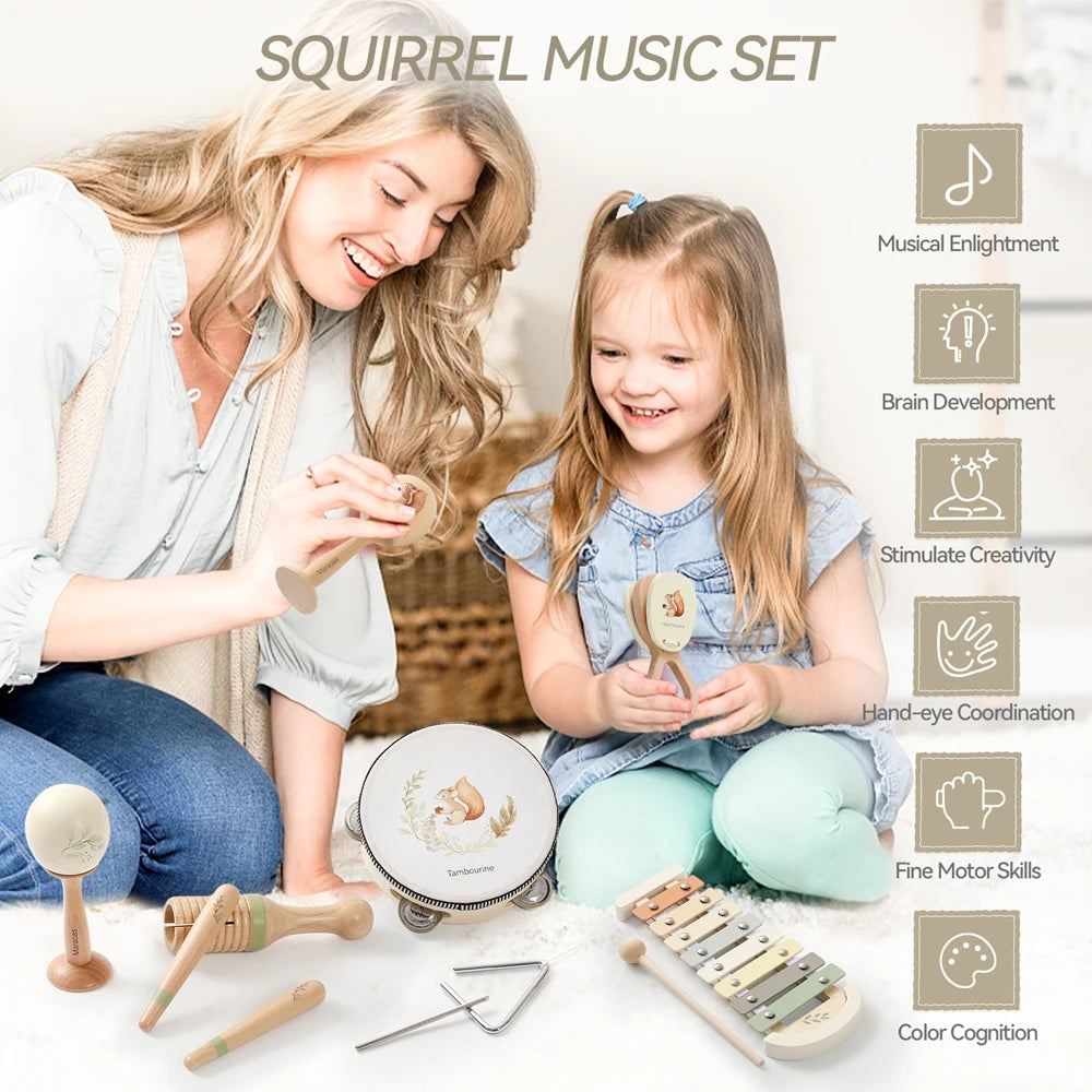 Montessori Musical Instrument Set