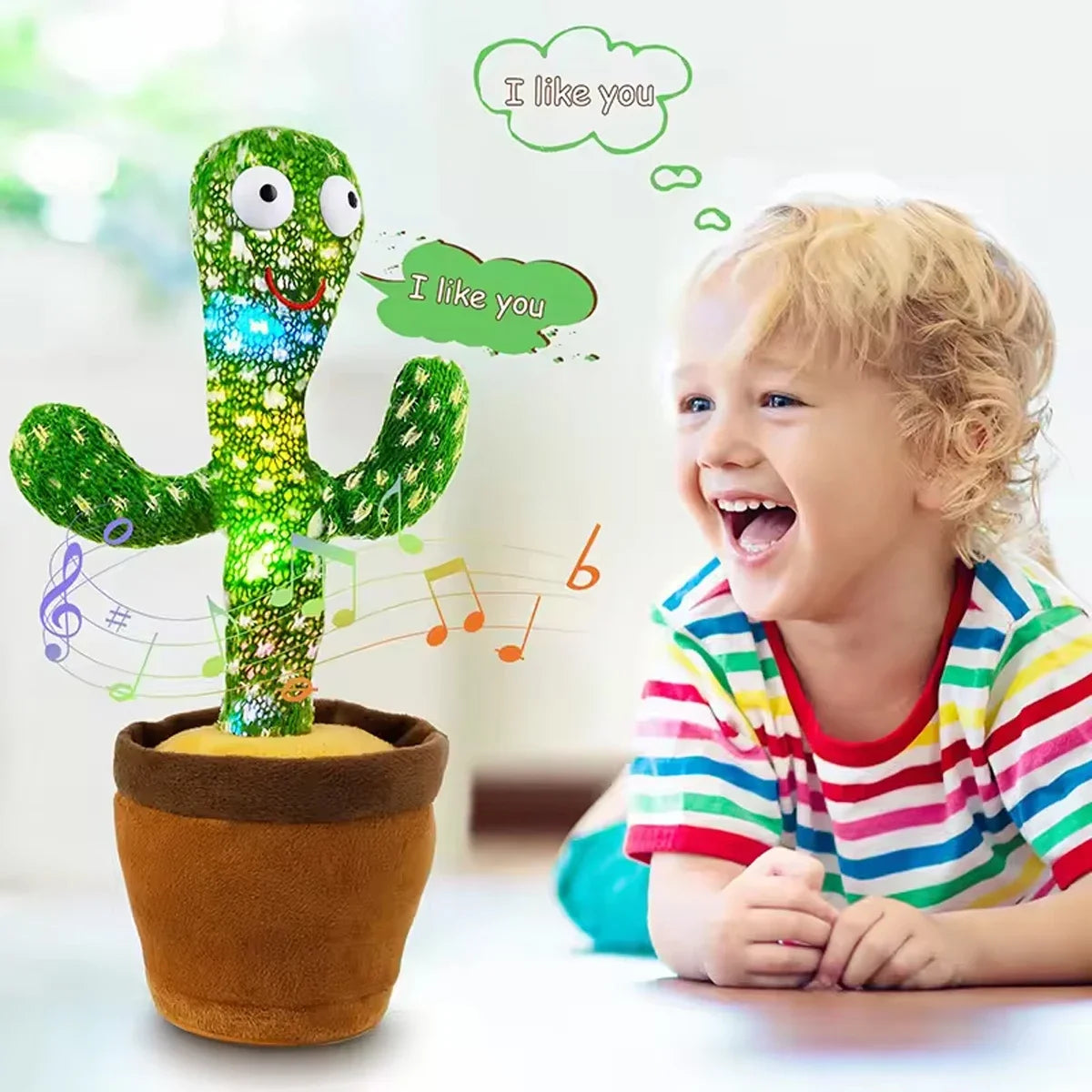 Rechargeable Talking Cactus Toy
