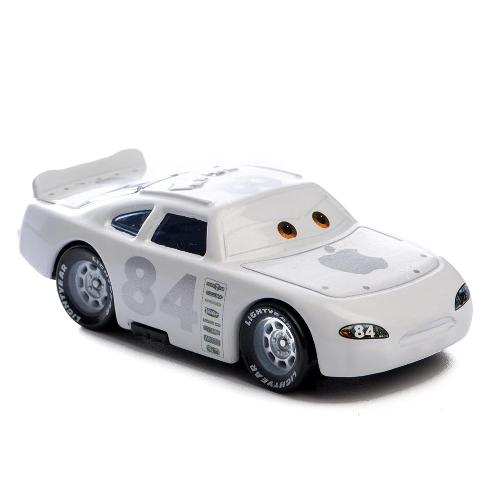 Cars Disney Pixar Lightning McQueen, Mater, Jackson Storm, The King 1:55 Metal Alloy Car Model Toy Gift for Kids