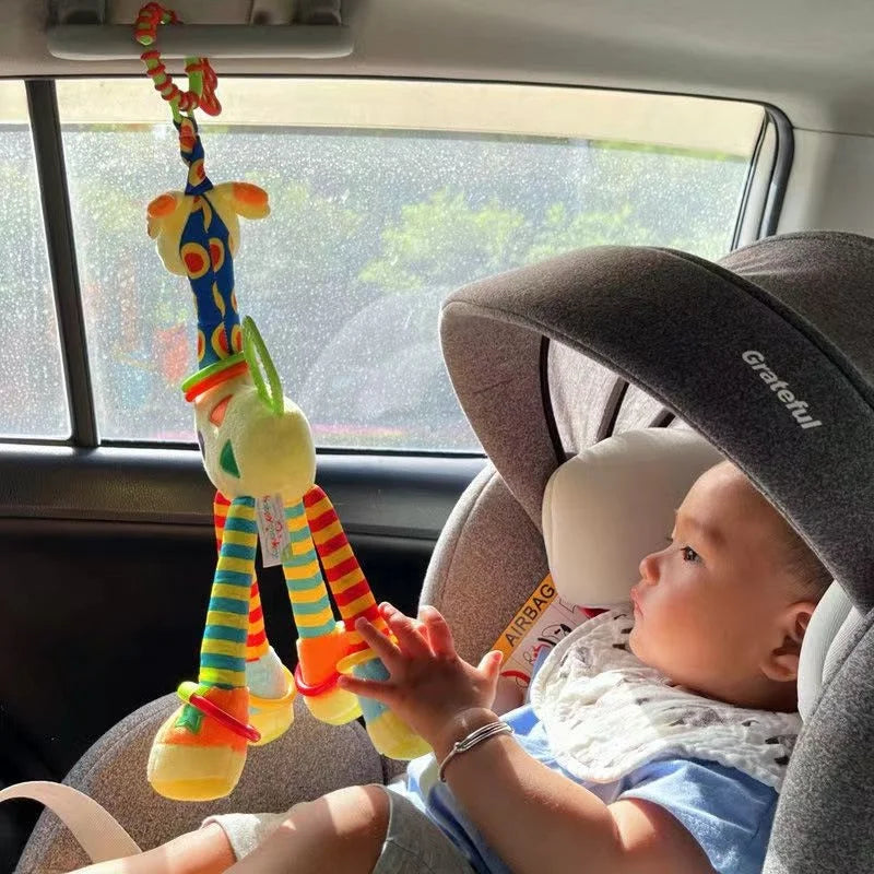 Soft Giraffe Baby Rattle