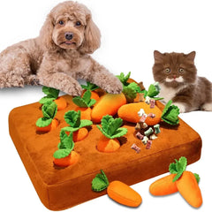 AccessOfJoy Carrot Snuffle Mat for Dogs & Cats