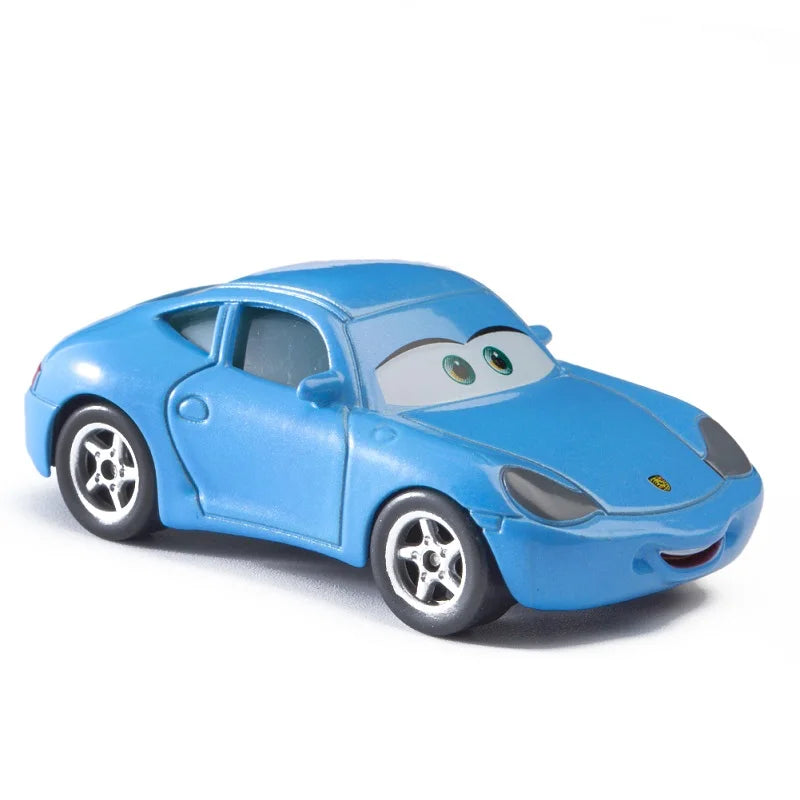 Cars Disney Pixar Lightning McQueen, Mater, Jackson Storm, The King 1:55 Metal Alloy Car Model Toy Gift for Kids