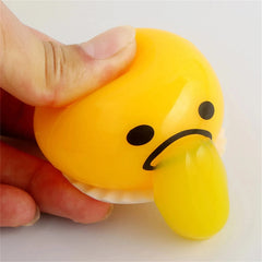 Sticky Vomiting Egg Yolk Toy