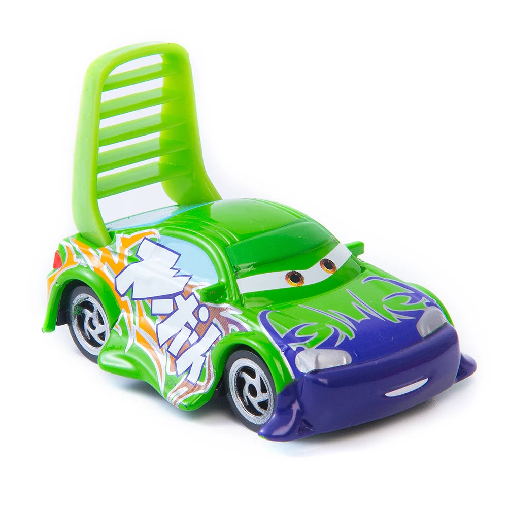 Cars Disney Pixar Lightning McQueen, Mater, Jackson Storm, The King 1:55 Metal Alloy Car Model Toy Gift for Kids