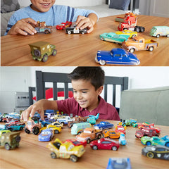 Cars Disney Pixar Lightning McQueen, Mater, Jackson Storm, The King 1:55 Metal Alloy Car Model Toy Gift for Kids