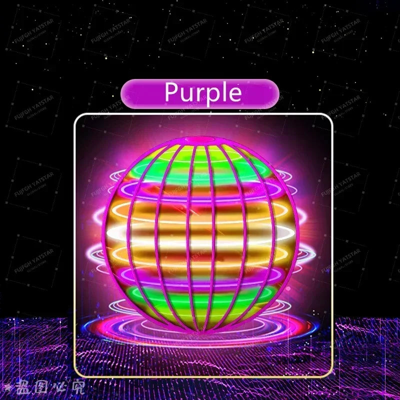 Flying Spinner Boomerang Ball with LED Lights
