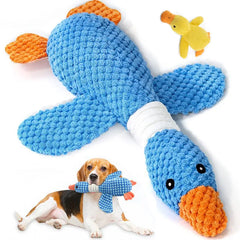 Indestructible Chew-Proof Squeaky Toy for Aggressive Cats & Dogs – Plush Pet Doll