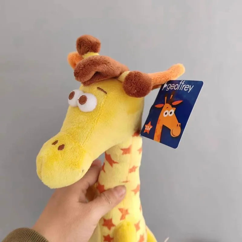 New Cute Book Geoffrey Giraffe Plush