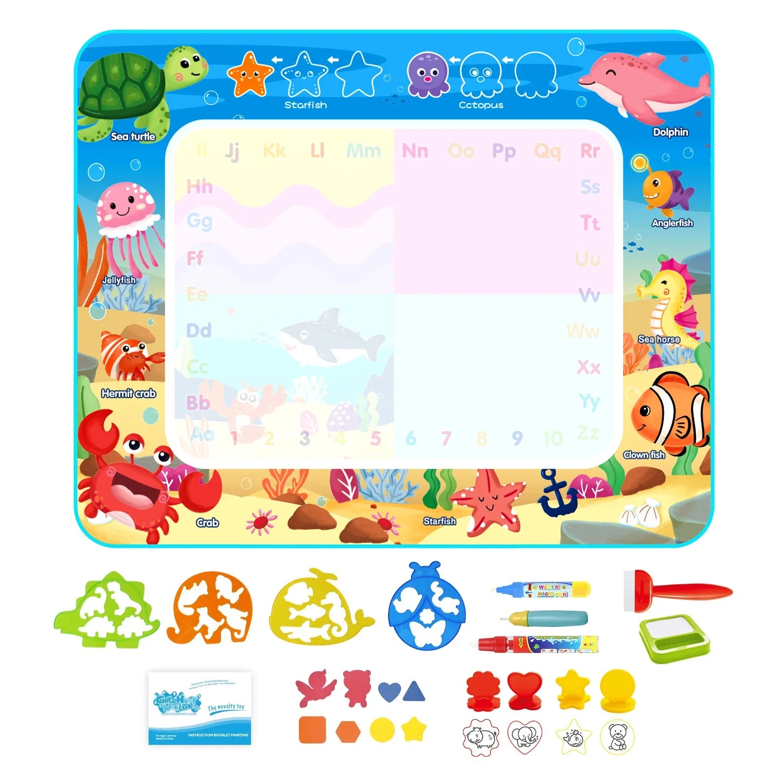 AccessOfJoy Magic Water Doodle Mat