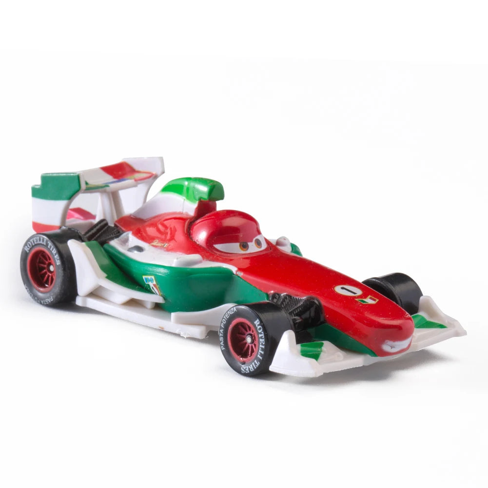 Cars Disney Pixar Lightning McQueen, Mater, Jackson Storm, The King 1:55 Metal Alloy Car Model Toy Gift for Kids