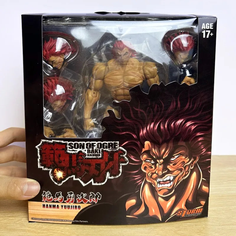 Baki Hanma 17cm Action Figure Model Toy