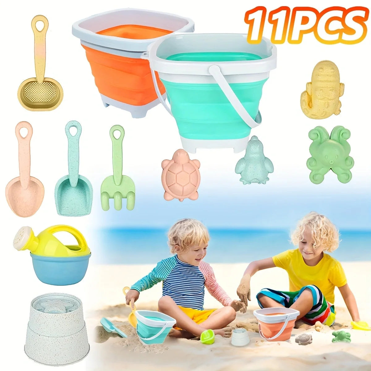 11Pcs Beach Toys Set