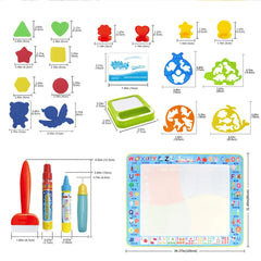 AccessOfJoy Magic Water Doodle Mat