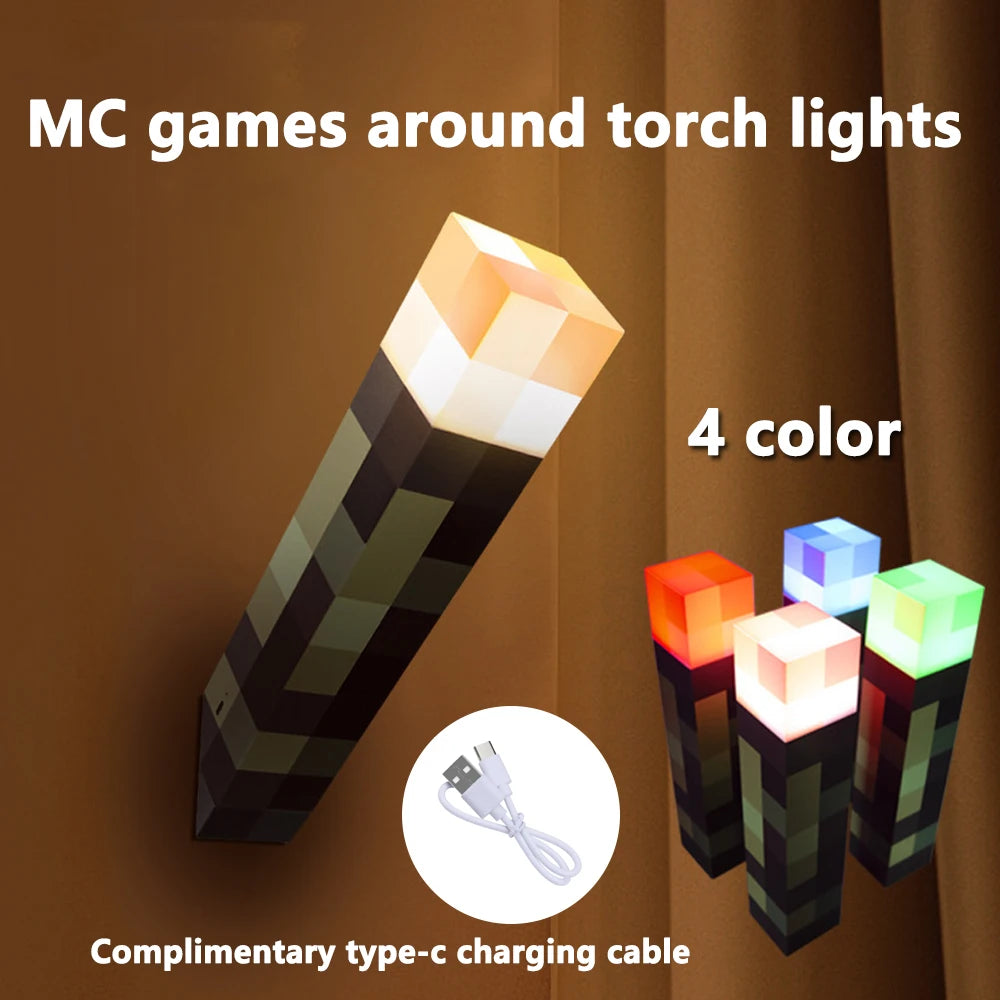 MC Game Torch LED Night Light