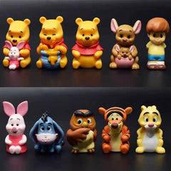 10pcs Winnie The Pooh Action Figure Set