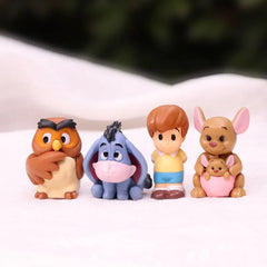 10pcs Winnie The Pooh Action Figure Set