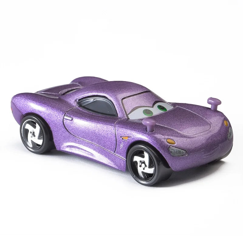 Cars Disney Pixar Lightning McQueen, Mater, Jackson Storm, The King 1:55 Metal Alloy Car Model Toy Gift for Kids