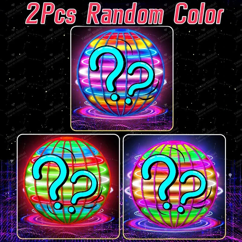 Flying Spinner Boomerang Ball with LED Lights
