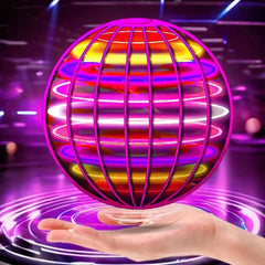 Flying Spinner Boomerang Ball with LED Lights