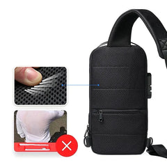 Anti-Theft CrossBody Charging Bag