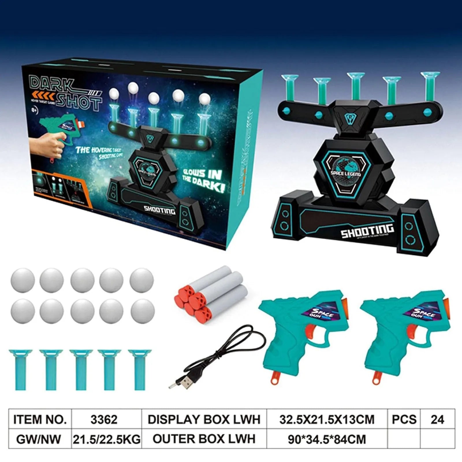 USB Hover Target Shooting Game