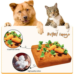 AccessOfJoy Carrot Snuffle Mat for Dogs & Cats