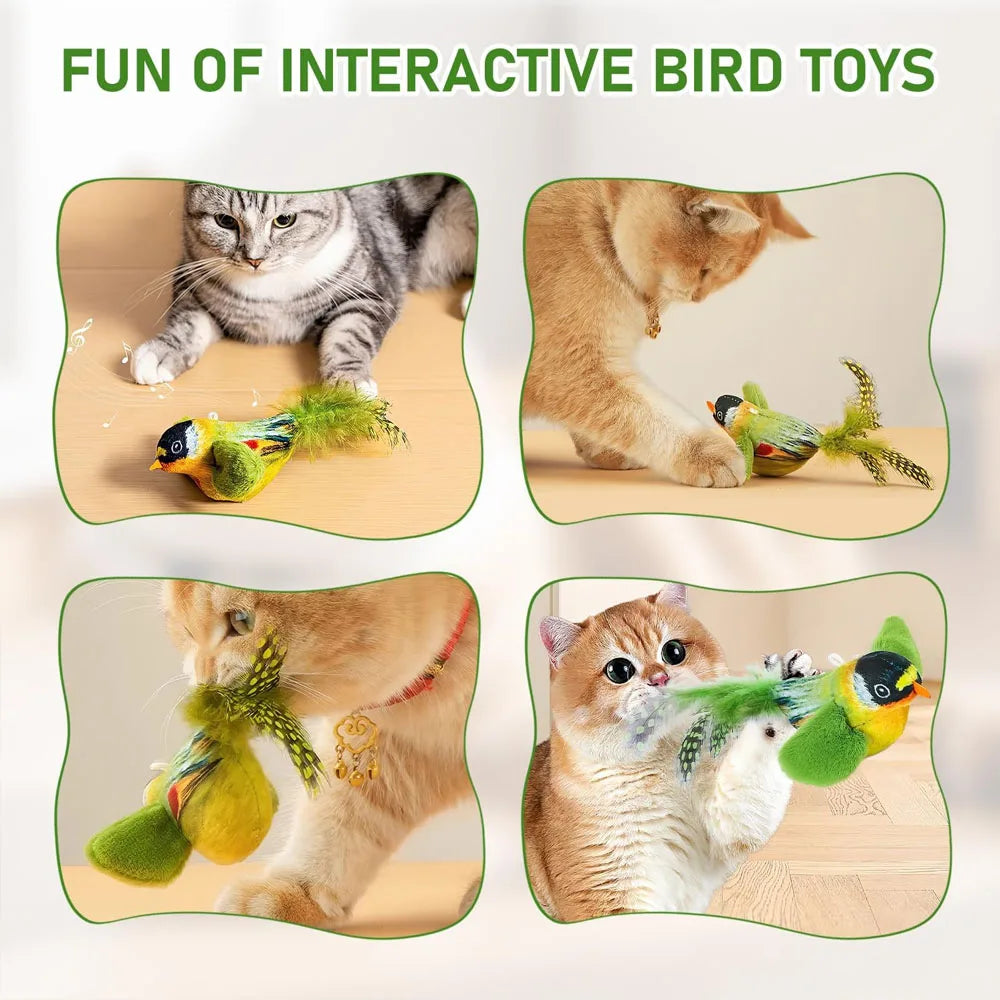 AccessOfJoy Realistic Bird Cat Toy