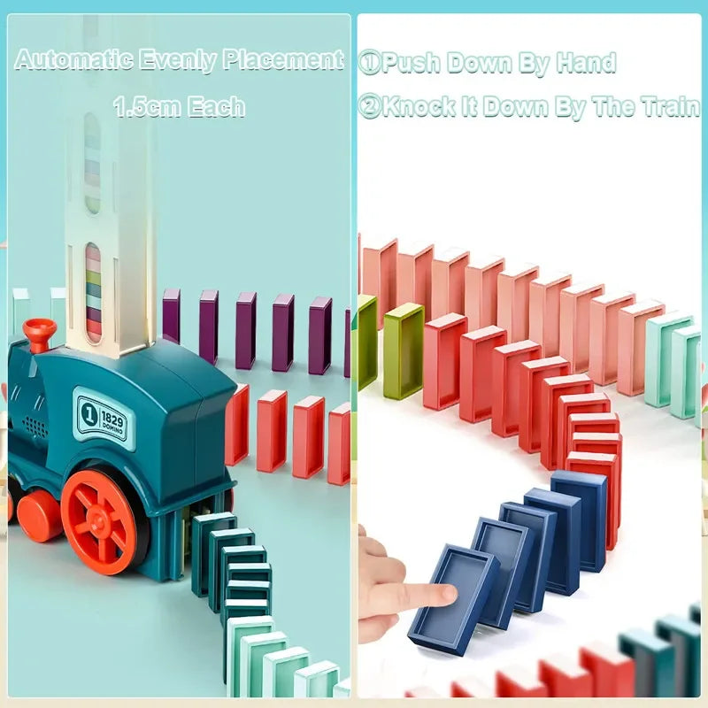 AccessOfJoy Domino Train Set