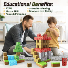 100pcs Magnetic Blocks Set