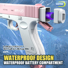 Rechargeable Electric High-Pressure Water Gun for Kids & Adults