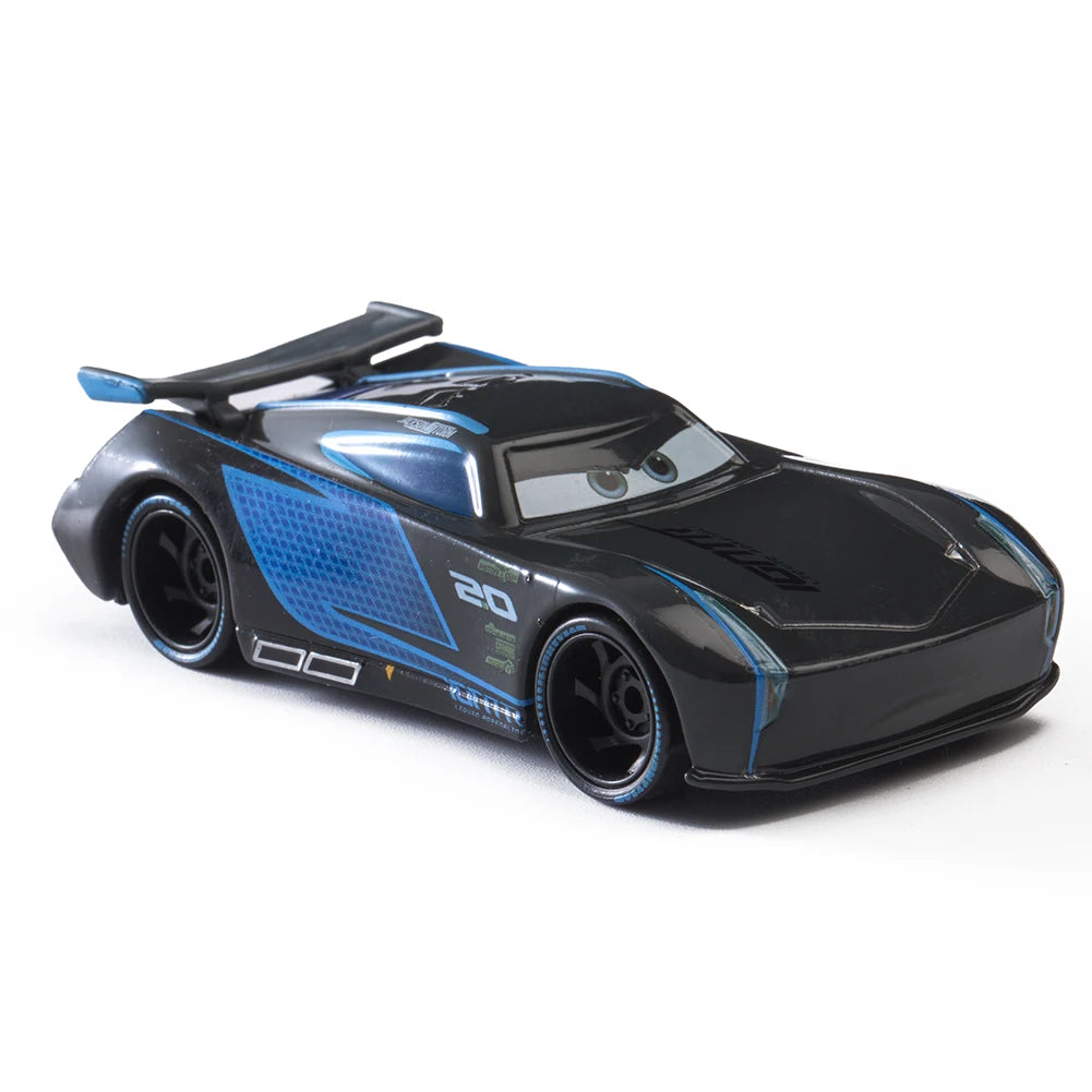 Cars Disney Pixar Lightning McQueen, Mater, Jackson Storm, The King 1:55 Metal Alloy Car Model Toy Gift for Kids