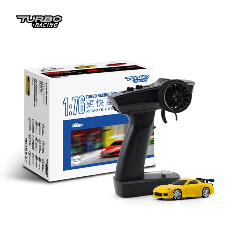 Turbo Racing 1:76 Drift RC Car with Gyro