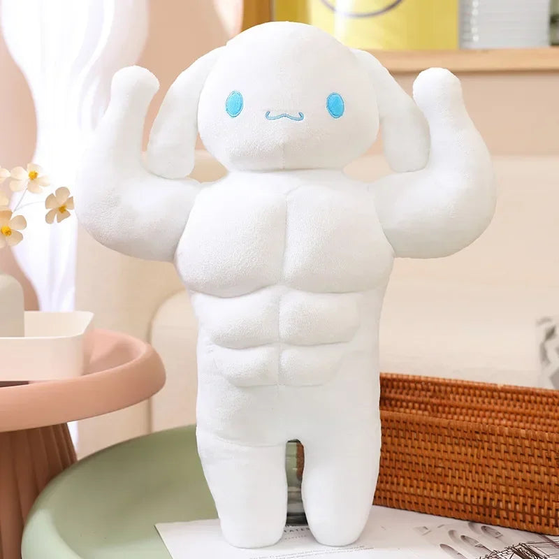 Sanrio Kawaii Hello Kitty Muscle Plush
