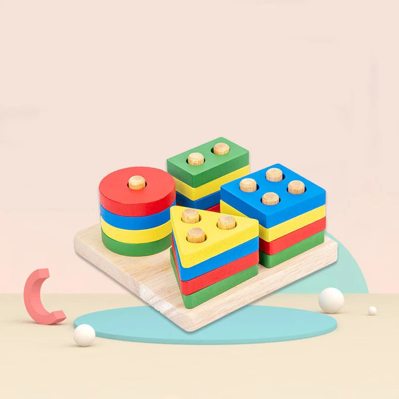 9-in-1 Wooden Musical Toy Set for Toddlers