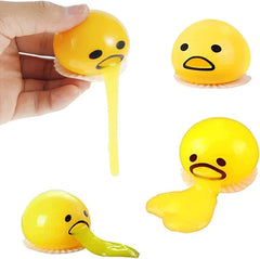 Sticky Vomiting Egg Yolk Toy