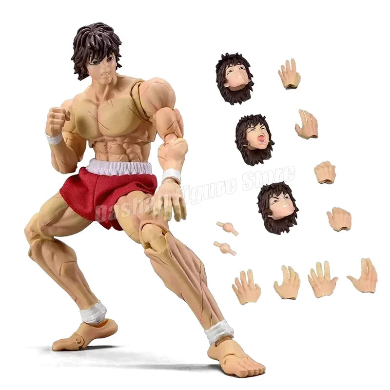 Baki Hanma 17cm Action Figure Model Toy