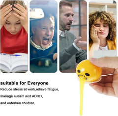 Sticky Vomiting Egg Yolk Toy