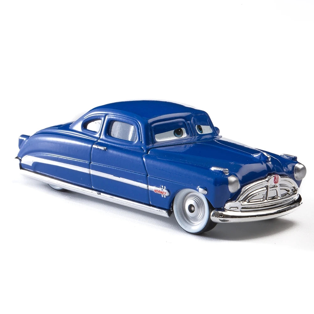 Cars Disney Pixar Lightning McQueen, Mater, Jackson Storm, The King 1:55 Metal Alloy Car Model Toy Gift for Kids