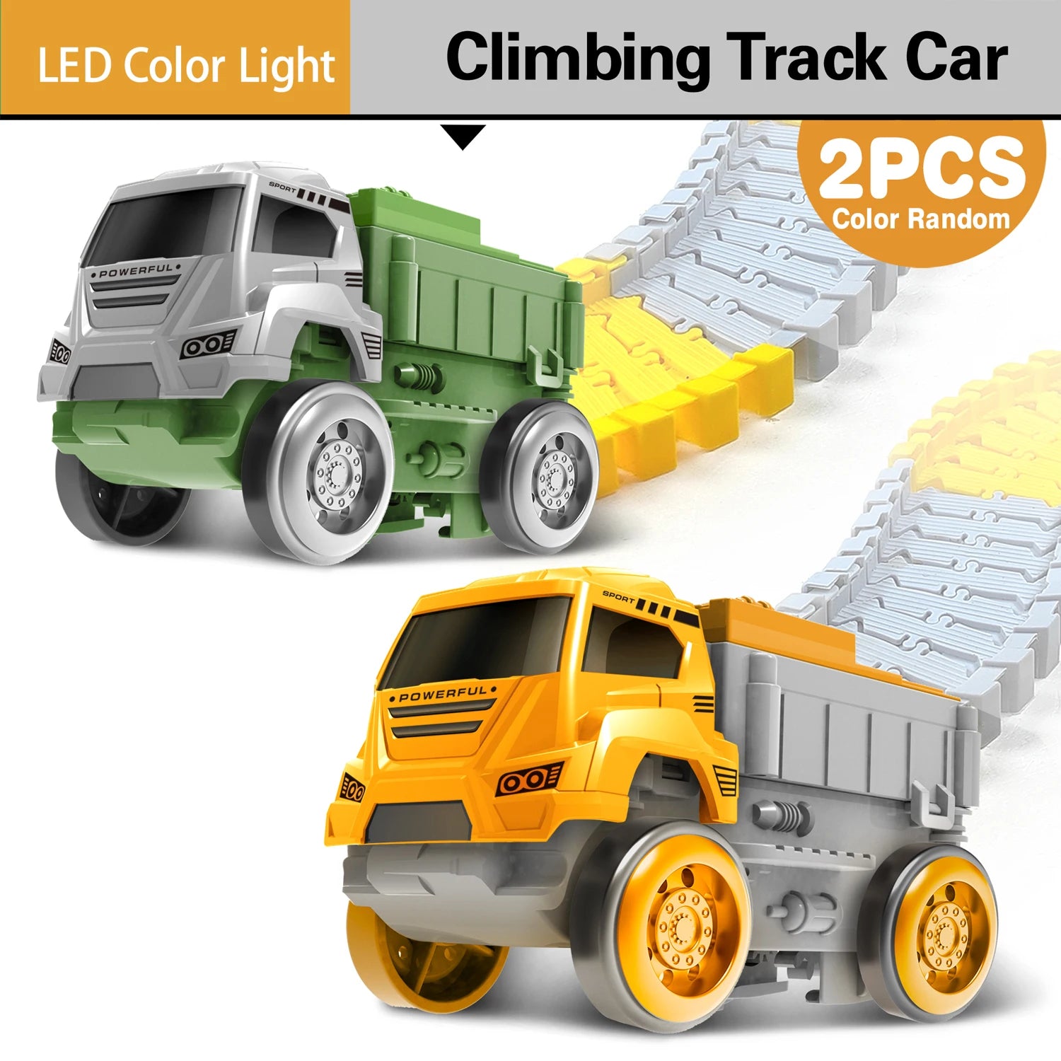 Electric Magic Climbing Track Car Toy Set