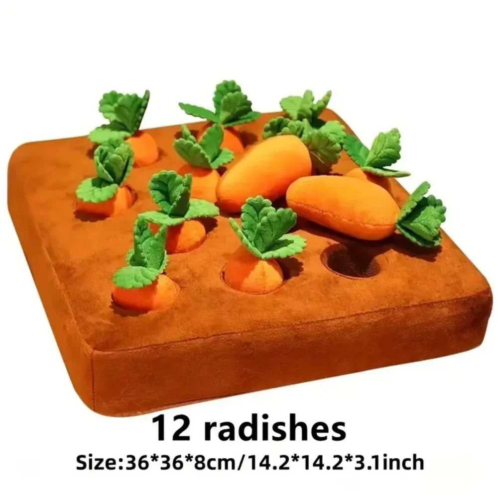 AccessOfJoy Carrot Snuffle Mat for Dogs & Cats
