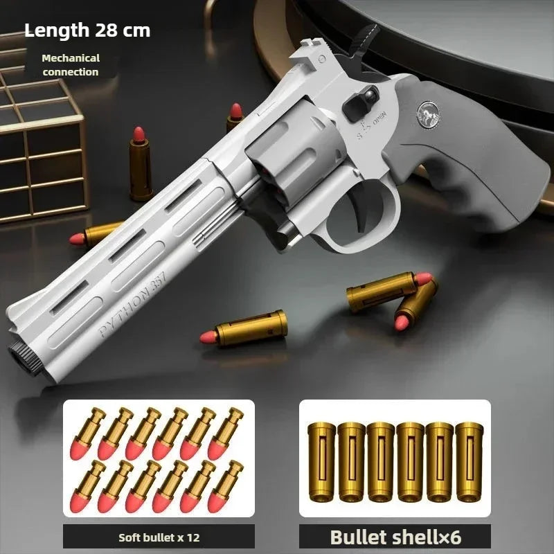 ZP5 357 Revolver Soft Dart Toy Gun for Outdoor CS Game