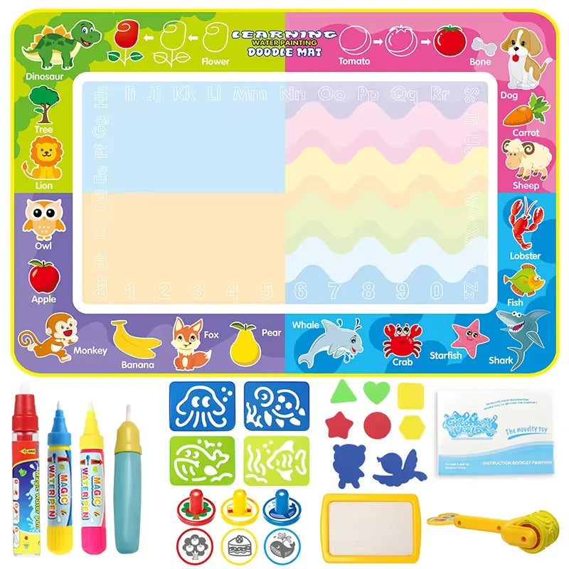 AccessOfJoy Magic Water Doodle Mat