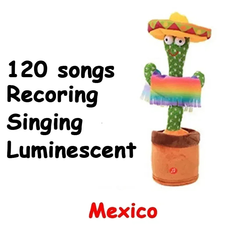 Talking Cactus Toy with Lights