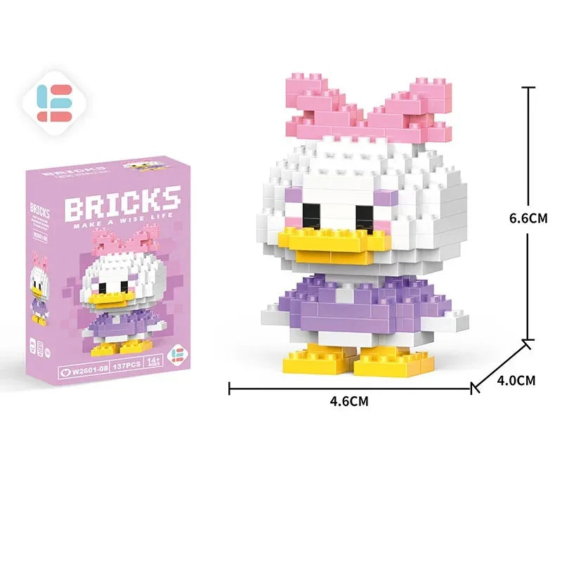 Disney Lilo & Stitch + Pikachu Micro Building Blocks Toy
