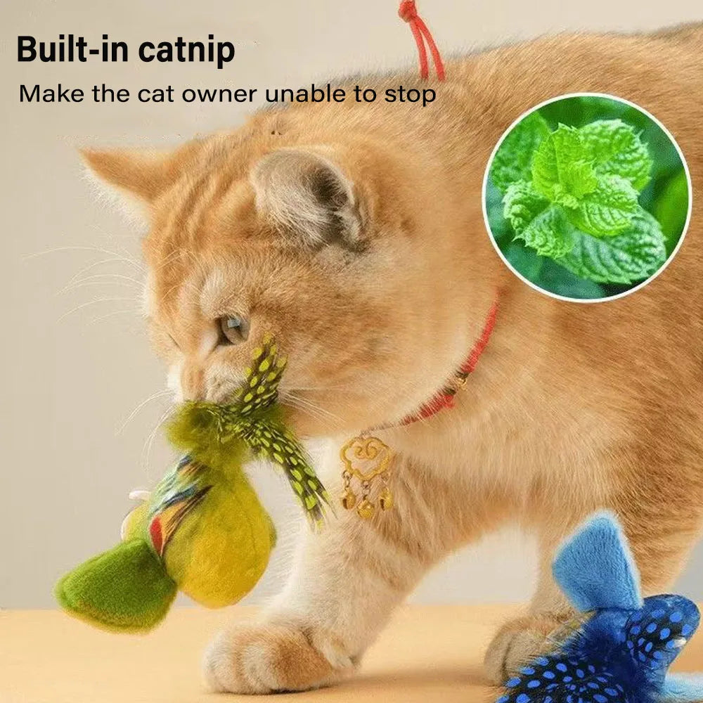 AccessOfJoy Realistic Bird Cat Toy